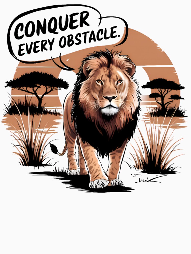 Conquer Every Obstacle by WILDWEAR COLLECTION T-Shirts, Hoodie, Sweatshirt | BlankRebels.com (Image 3)
