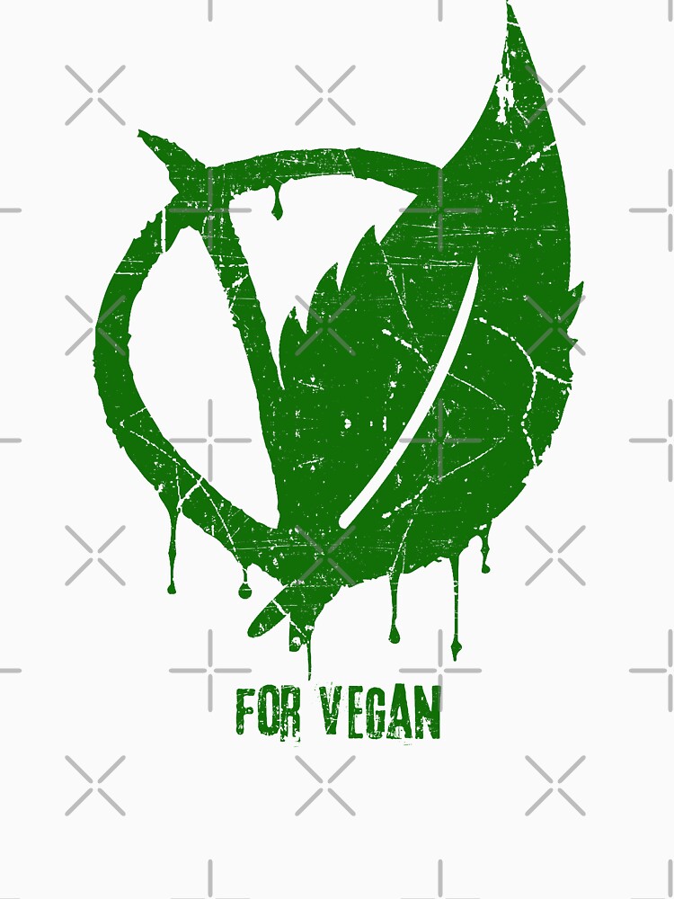 V For Vegan (White) by EddieBalevo T-Shirts, Hoodie, Sweatshirt | BlankRebels.com (Image 3)