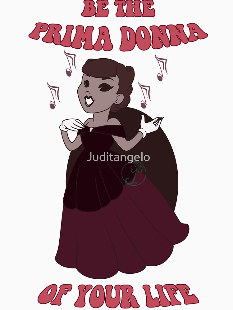 Old Cartoon Style Pin Up - Prima Donna by Juditangelo T-Shirts, Hoodie, Sweatshirt | BlankRebels.com (Image 3)
