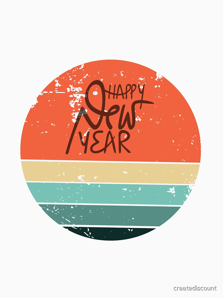 Vintage Happy New Year 2023 celebrate party by creatediscount T-Shirts, Hoodie, Sweatshirt | BlankRebels.com (Image 3)