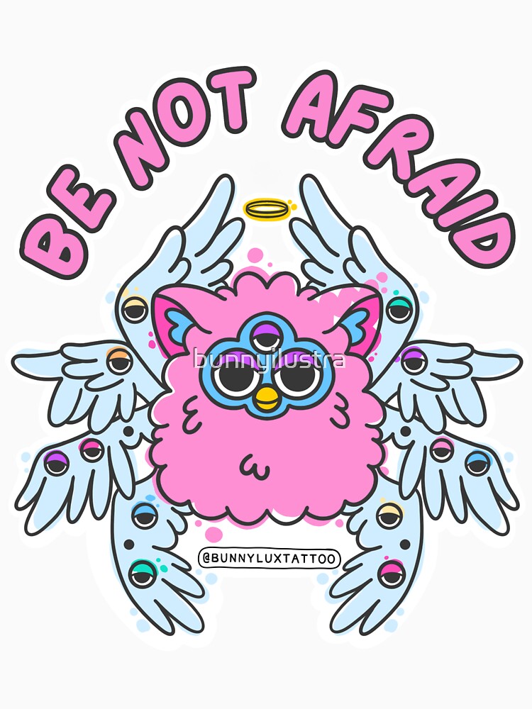 BIBLICALY ACCURATE FURBY by bunnyilustra