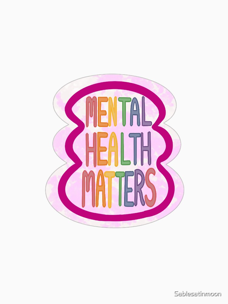 Mental Health Matters by Sablesatinmoon T-Shirts, Hoodie, Sweatshirt | BlankRebels.com (Image 3)