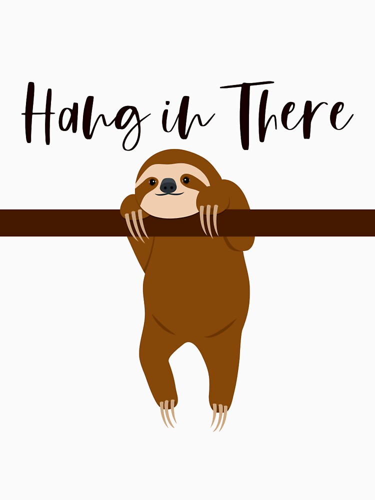 Sloth hoodie / winter hoodie with sloth print / Sloth Shirt / Sloth print / Sloth Gift / Sloth T Shirt / Sloth... (Image 3)