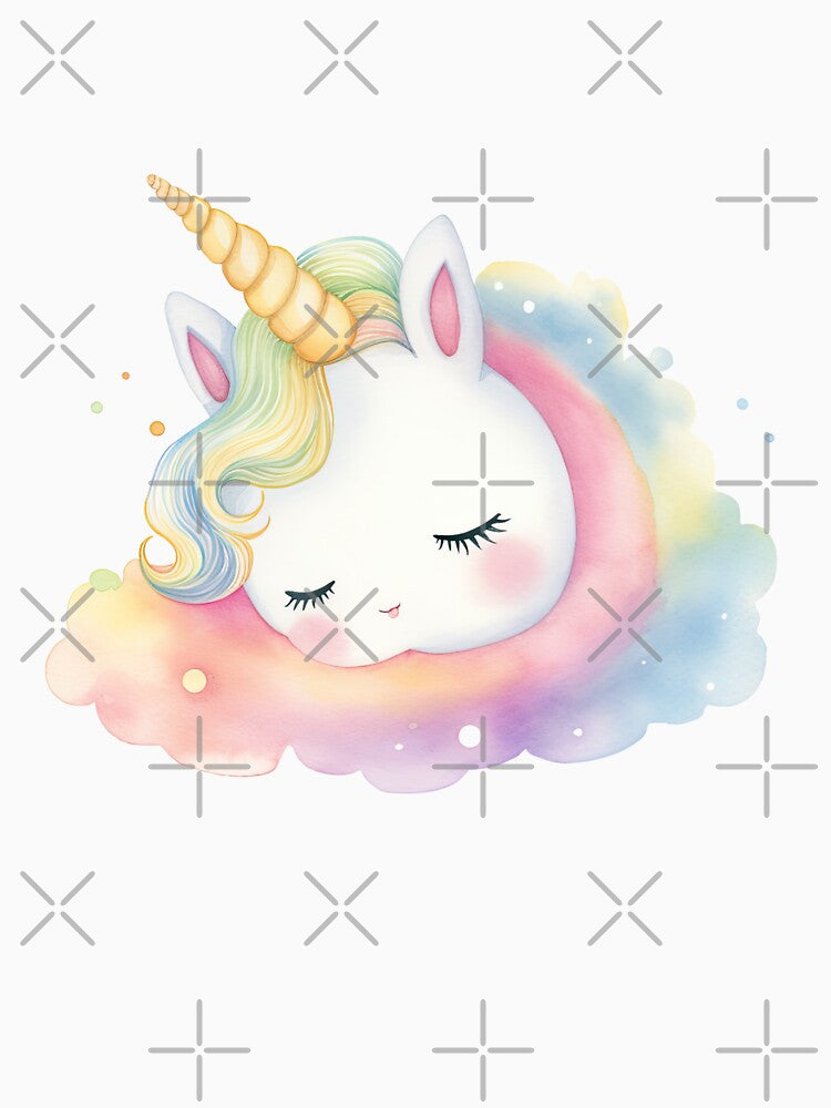 Sleeping rainbow unicorn by Kdoodledesign T-Shirts, Hoodie, Sweatshirt | BlankRebels.com (Image 3)