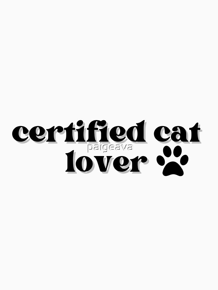 Certified Cat Lover by paigeava T-Shirts, Hoodie, Sweatshirt | BlankRebels.com (Image 3)