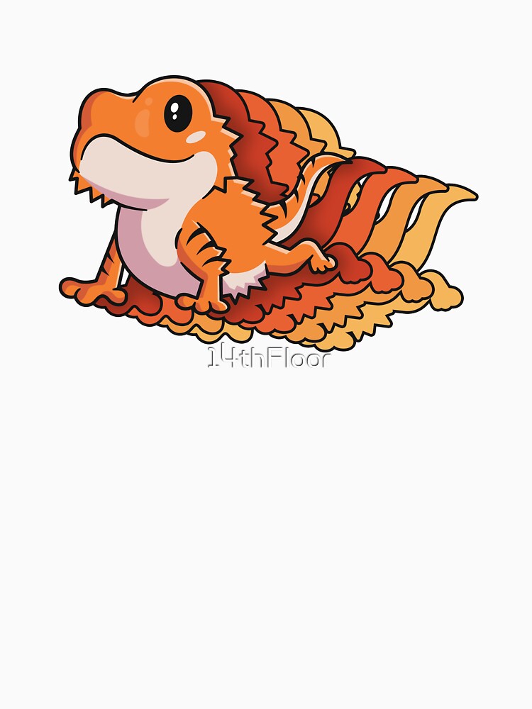 Retro Shirt Gift For Bearded Dragon Owner Lizard Lover by 14thFloor Hoodie, Sweatshirt | BlankRebels.com (Image 3)