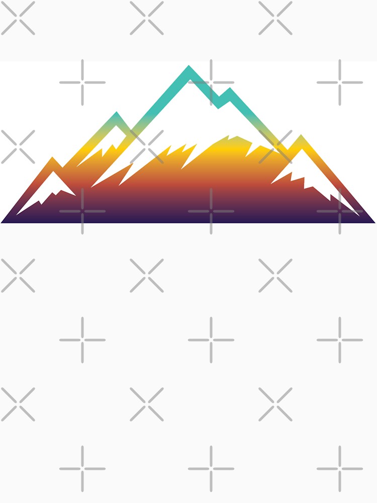 Sunset Mountain by AllHailArt T-Shirts, Hoodie, Sweatshirt | BlankRebels.com (Image 3)