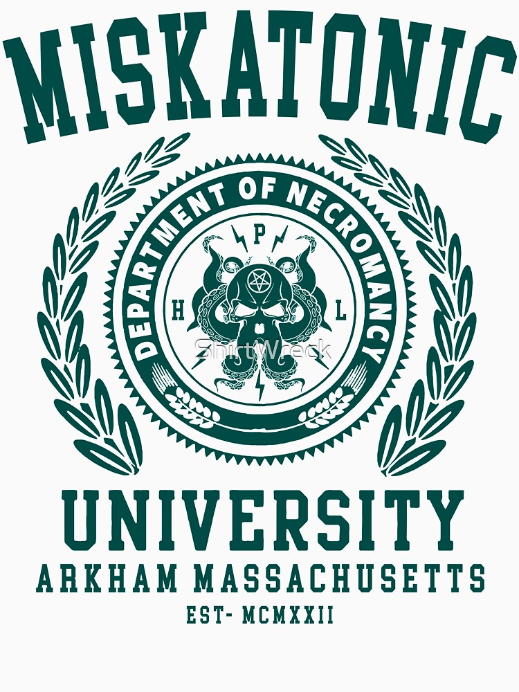 CTHULU LOVECRAFT MISKATONIC UNIVERSITY T-Shirts, Hoodie, Sweatshirt