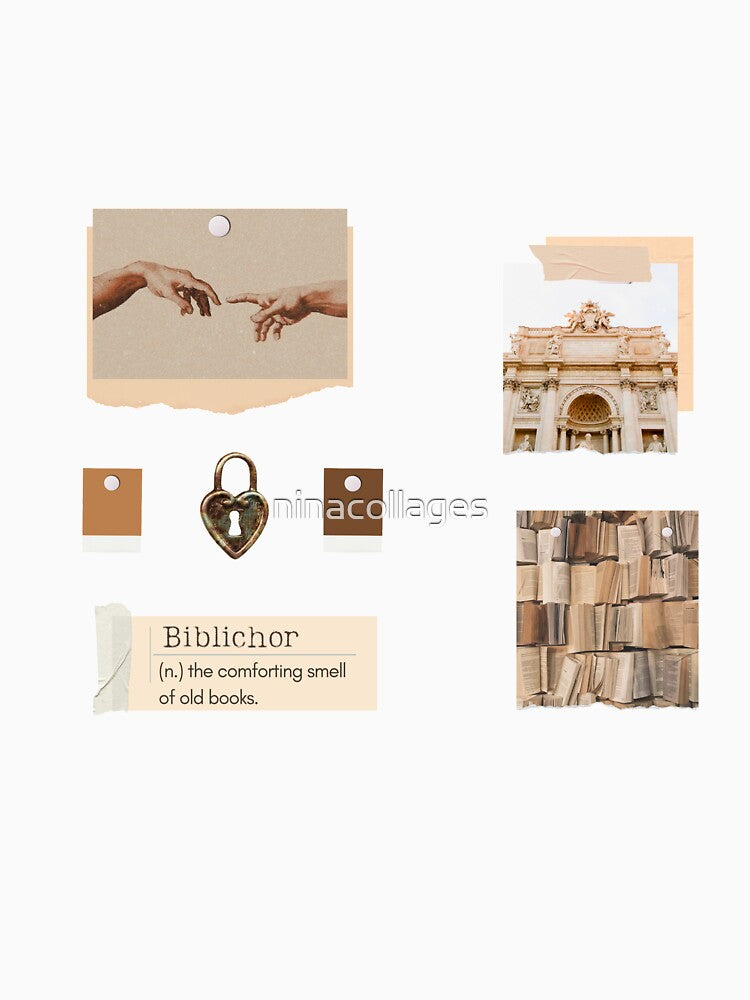 Biblichor- Light Academia by ninacollages T-Shirts, Hoodie, Sweatshirt | BlankRebels.com (Image 3)
