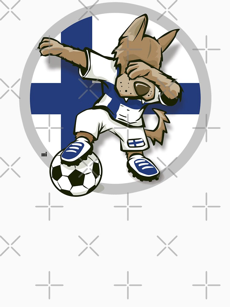 Football Dabbing Dog Finland by m. i.