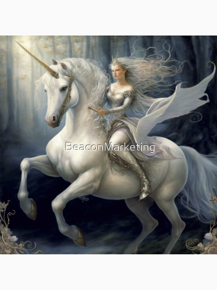 Elf Fairy Unicorn Art by BeaconMarketing T-Shirts, Hoodie, Sweatshirt | BlankRebels.com (Image 3)