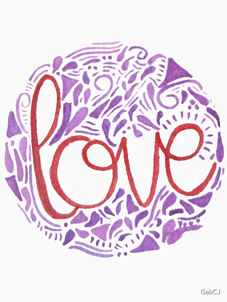 LOVE by GabCJ T-Shirts, Hoodie, Sweatshirt | BlankRebels.com (Image 3)