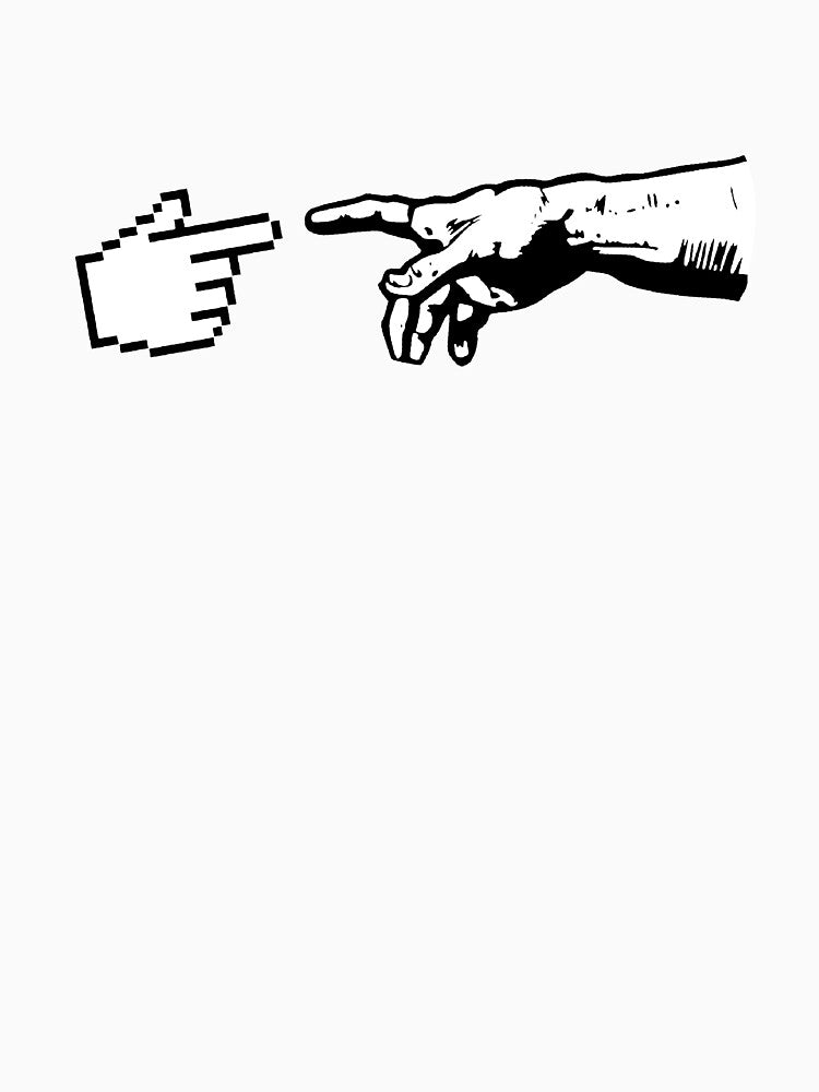 God and The Machine Hands by TheShirtYurt