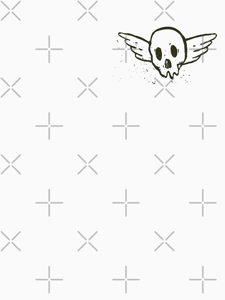 Naive Cute Skull Doodle by Cataverse T-Shirts, Hoodie, Sweatshirt | BlankRebels.com (Image 3)