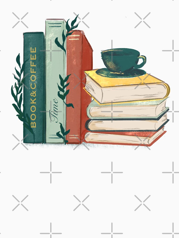 Book&coffee Time by Matoforma T-Shirts, Hoodie, Sweatshirt | BlankRebels.com (Image 3)