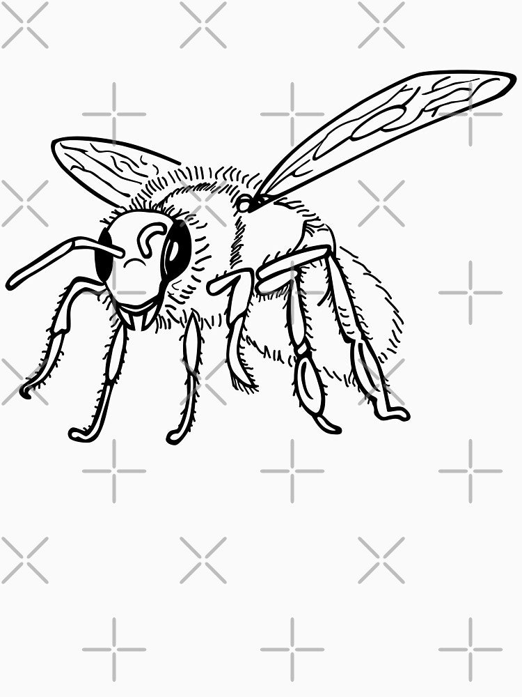 Drawn to Bee by snknjak T-Shirts, Hoodie, Sweatshirt | BlankRebels.com (Image 3)
