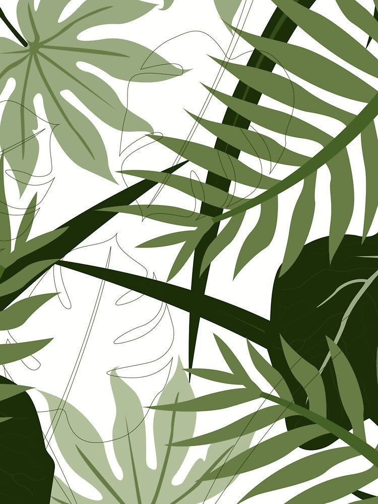 Botanical Leaf by ZebraDesigns05 T-Shirts, Hoodie, Sweatshirt | BlankRebels.com (Image 3)