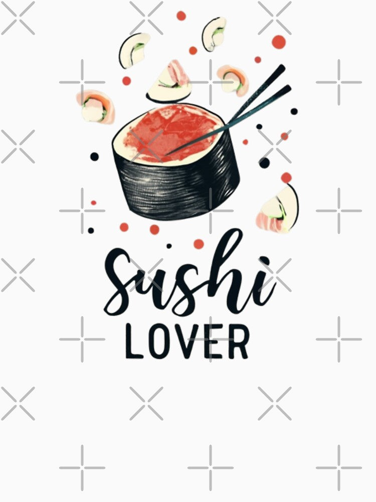 SUSHI LOVER T-SHIRT DESIGN by MKShopZurich Hoodie, Sweatshirt | BlankRebels.com (Image 3)