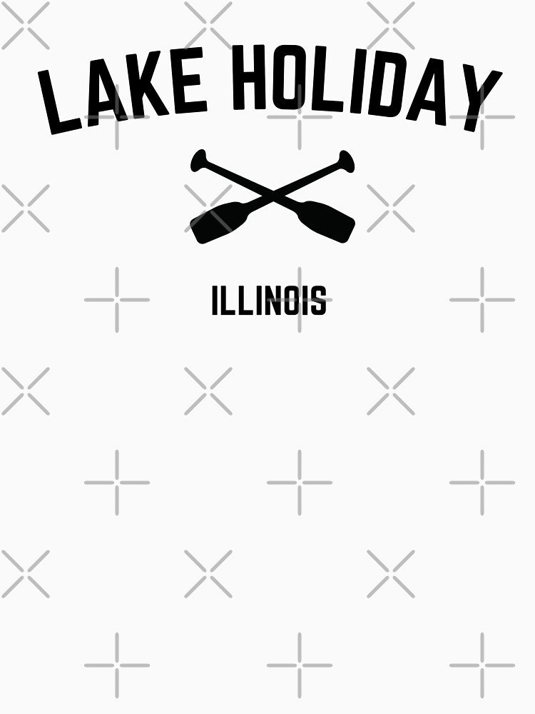 Lake Holiday Illinois by MoodyGoodsStudio T-Shirts, Hoodie, Sweatshirt | BlankRebels.com (Image 3)