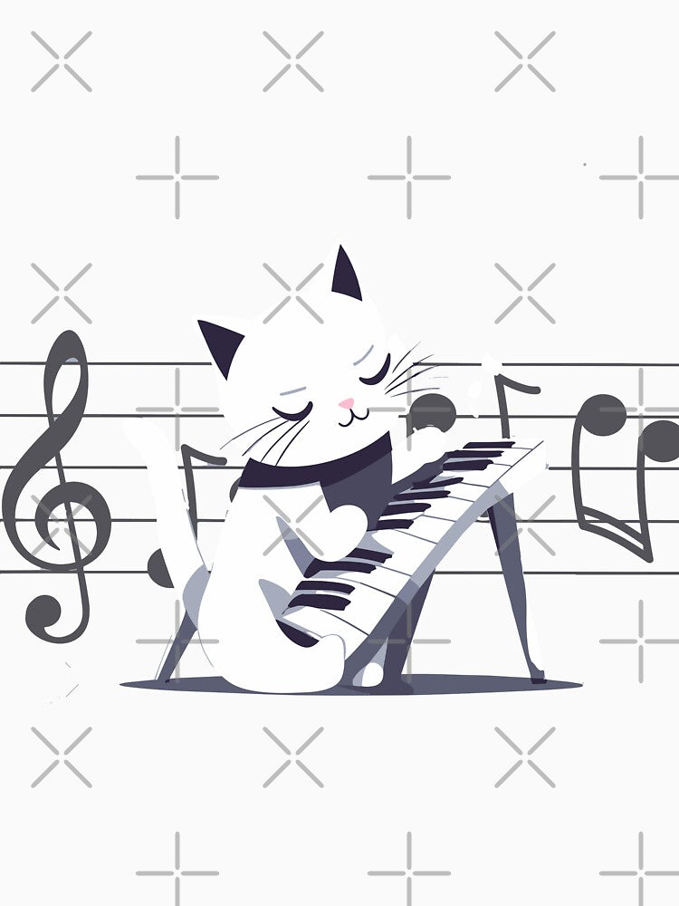 Cat piano by Alchemy Ink T-Shirts, Hoodie, Sweatshirt | BlankRebels.com (Image 3)