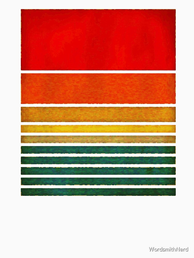 Retro Grunge Stripes by WordsmithNerd T-Shirts, Hoodie, Sweatshirt | BlankRebels.com (Image 3)