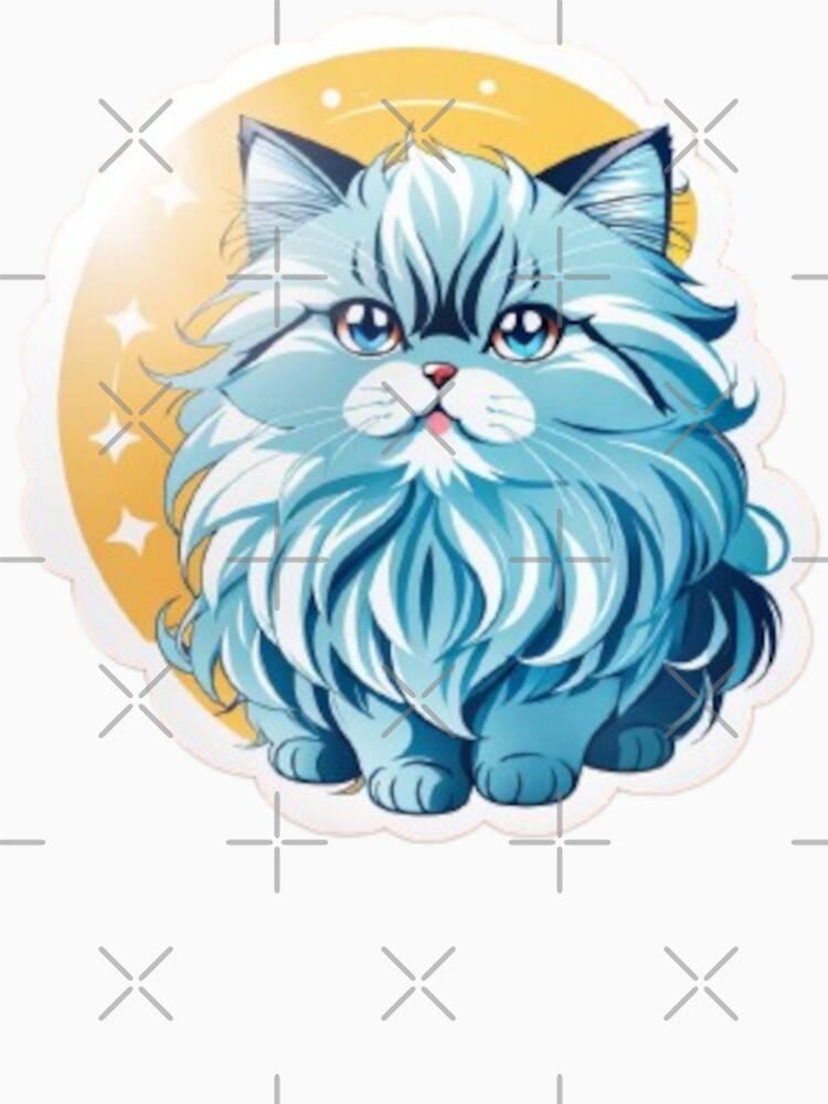 Cute Kawaii Persian Cat 010 by Alexis Art Collection T-Shirts, Hoodie, Sweatshirt | BlankRebels.com (Image 2)