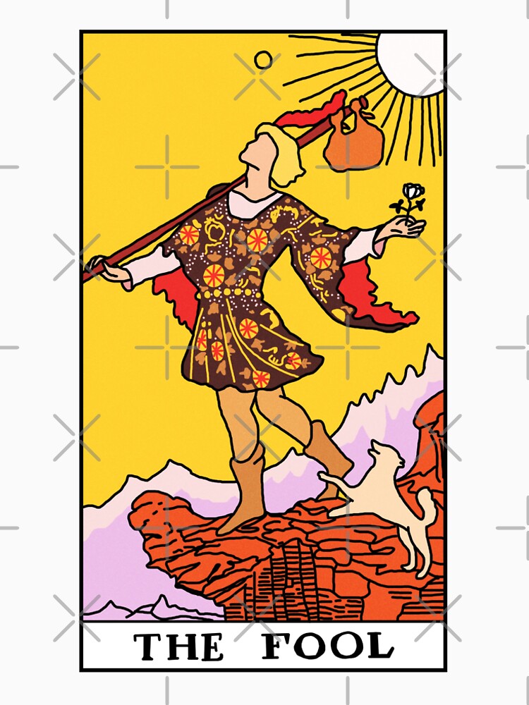 The Fool Tarot Card by RubyGoesBananas T-Shirts, Hoodie, Sweatshirt | BlankRebels.com (Image 2)