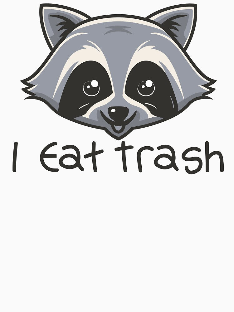 I Eat Trash by Angry Swan Designs T-Shirts, Hoodie, Sweatshirt | BlankRebels.com (Image 3)