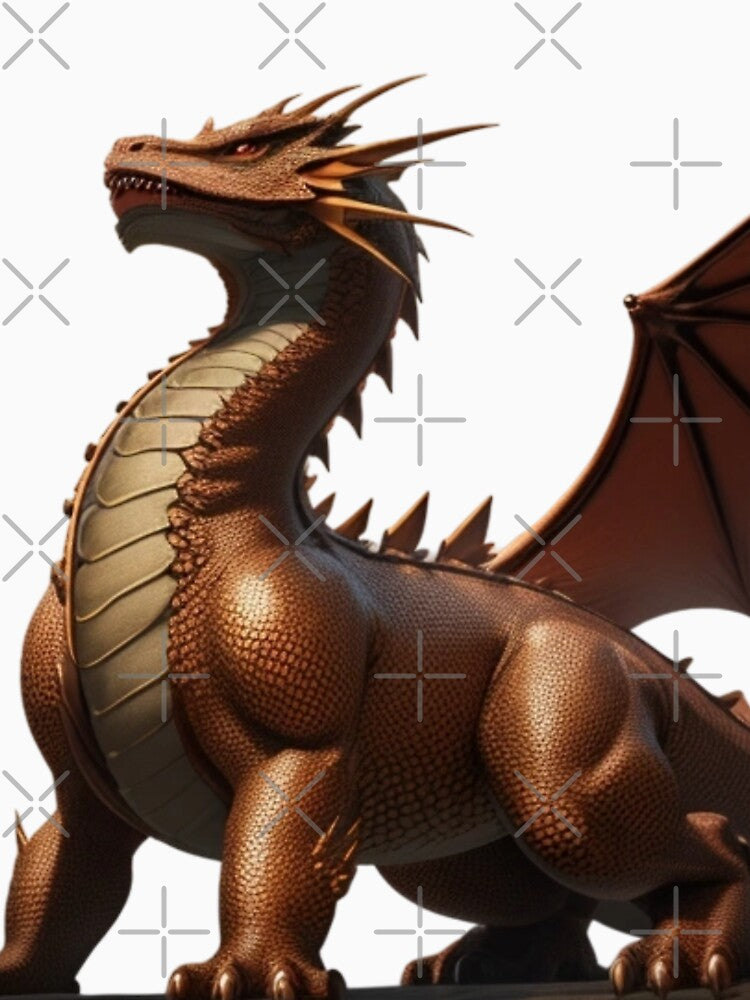 Brown Dragon by LuizSilva1983 T-Shirts, Hoodie, Sweatshirt | BlankRebels.com (Image 3)