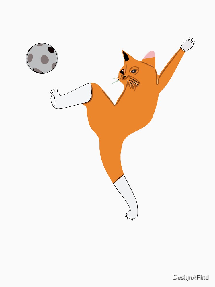 World Cup Cat Soccer 2022 by DesignAFind