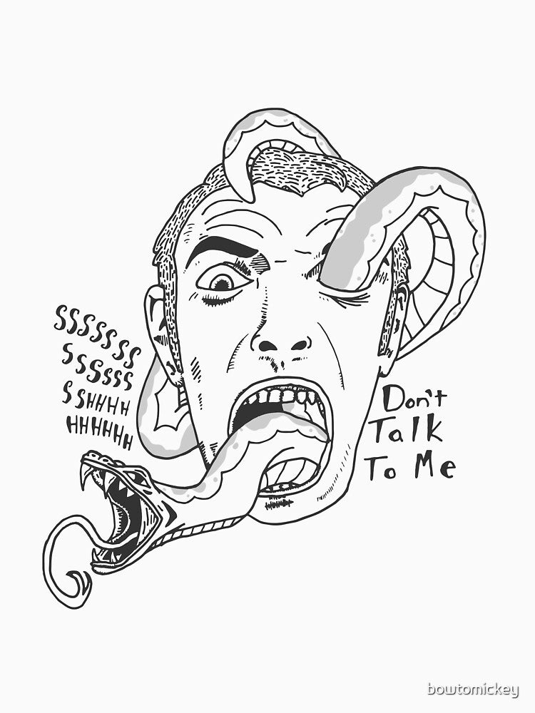 Don't Talk to Me by bowtomickey T-Shirts, Hoodie, Sweatshirt | BlankRebels.com (Image 3)