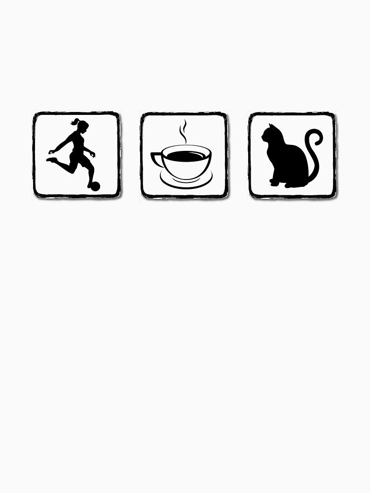Soccer Coffee Cat - Soccer Player Coffee Cat - Football Coffee Cat by Keilani N Kai
