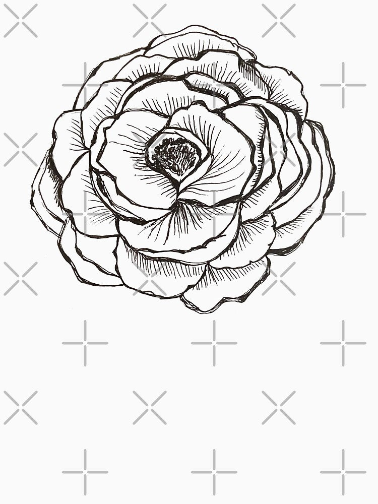 Peony by Al Pal Art Co. T-Shirts, Hoodie, Sweatshirt | BlankRebels.com (Image 3)