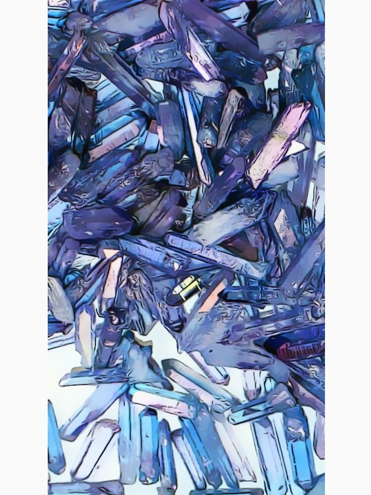 Purple falling Crystals by Happy-and-Neat T-Shirts, Hoodie, Sweatshirt | BlankRebels.com (Image 3)