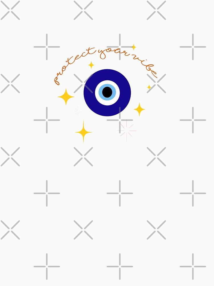 Protect Your Vibe – Evil Eye Protection Design by Mira.Made T-Shirts, Hoodie, Sweatshirt | BlankRebels.com (Image 3)