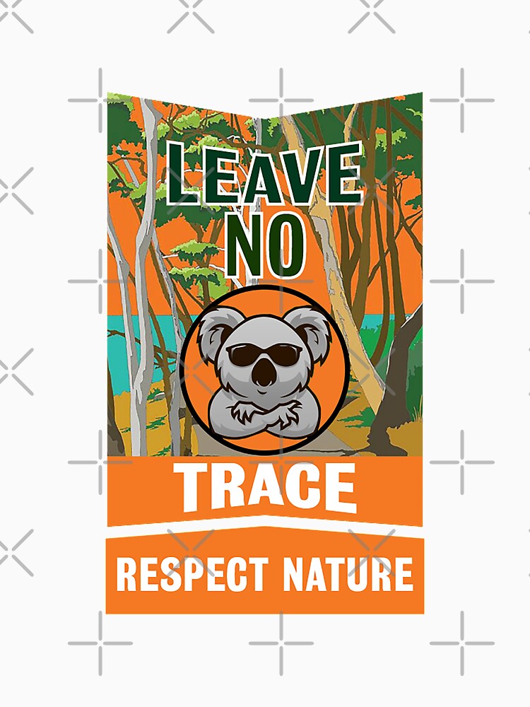 Australia Leave No Trace Respect Shirt - Love Australian Nature Shirt - Respect Nature t-shirt - Protect The... (Image 3)
