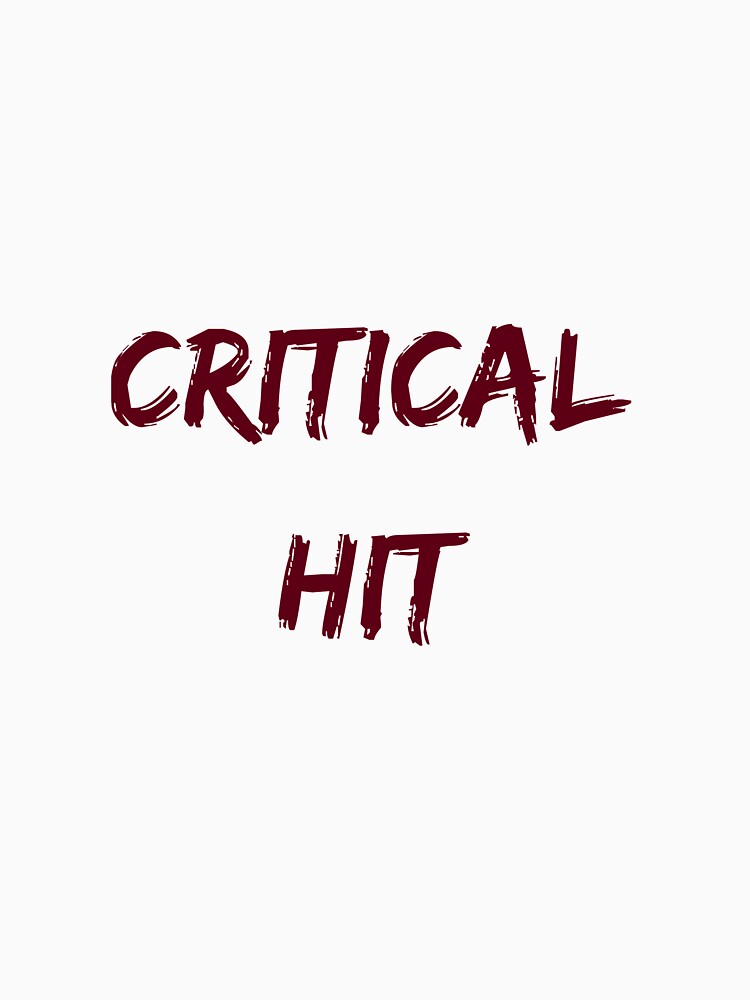Critical Hit by rymcintire T-Shirts, Hoodie, Sweatshirt | BlankRebels.com (Image 3)