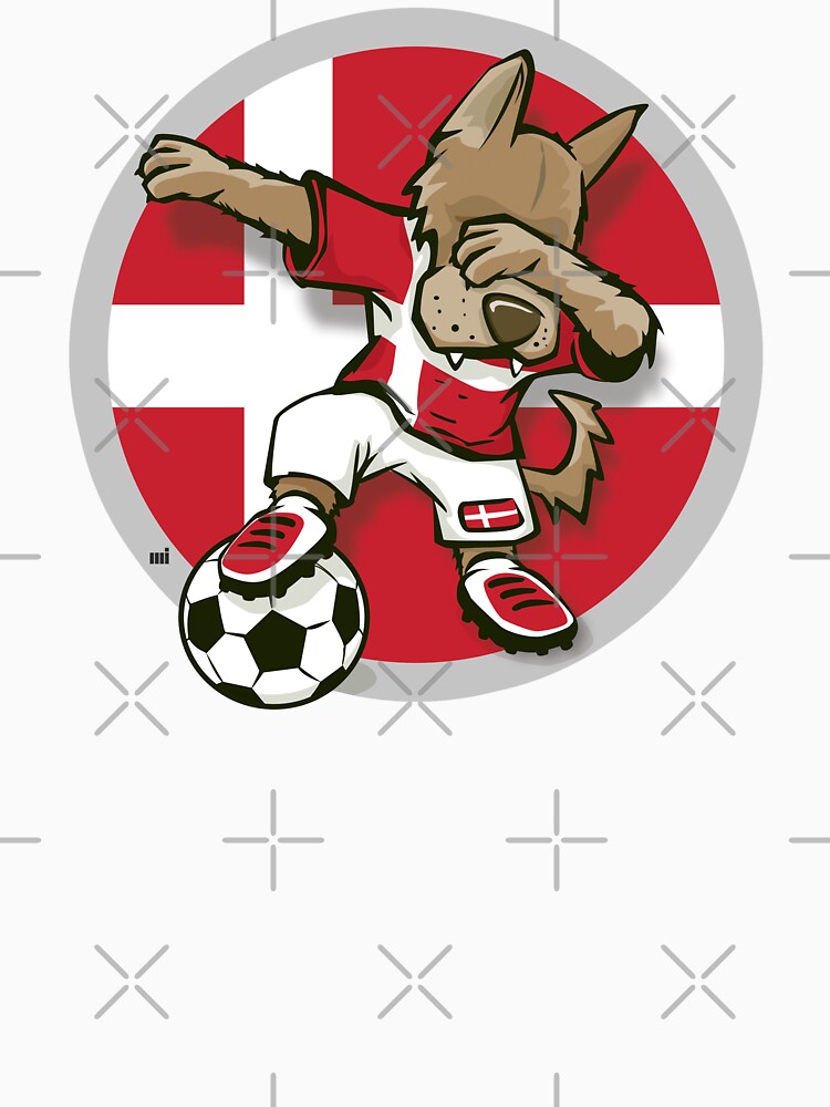 Football Dabbing Dog Denmark by m. i.