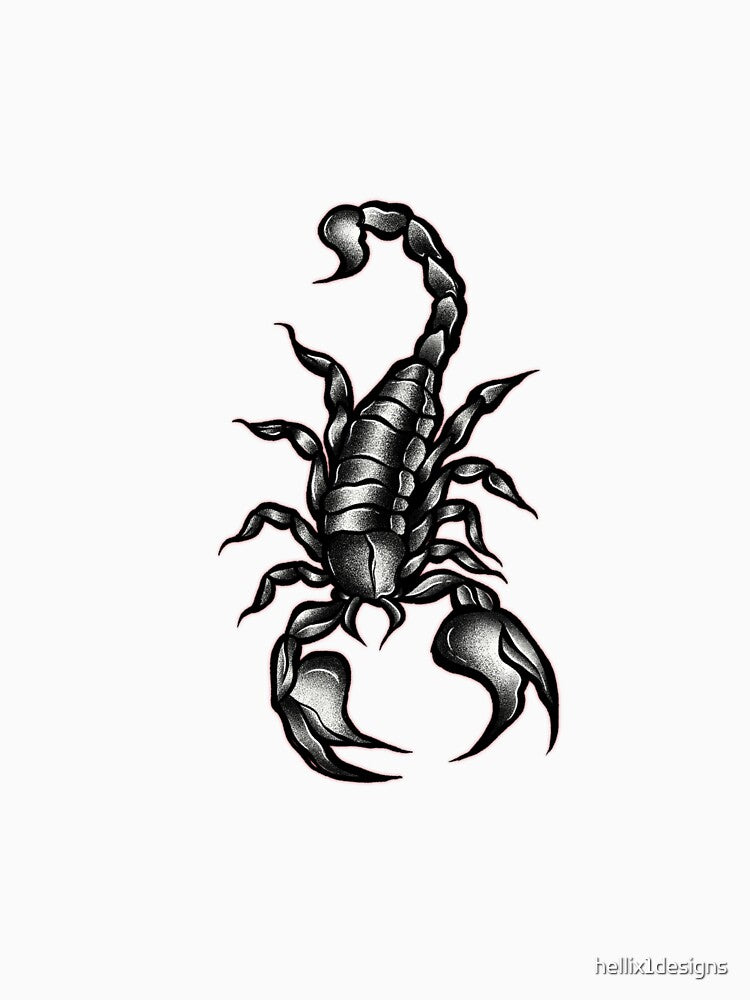 Scorpio by hellix1designs T-Shirts, Hoodie, Sweatshirt | BlankRebels.com (Image 3)