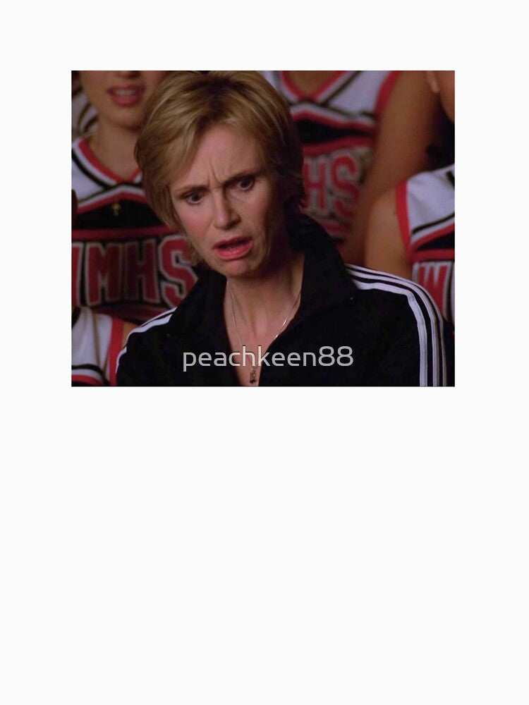 Sue Sylvester Horrified by peachkeen88 T-Shirts, Hoodie, Sweatshirt | BlankRebels.com (Image 3)