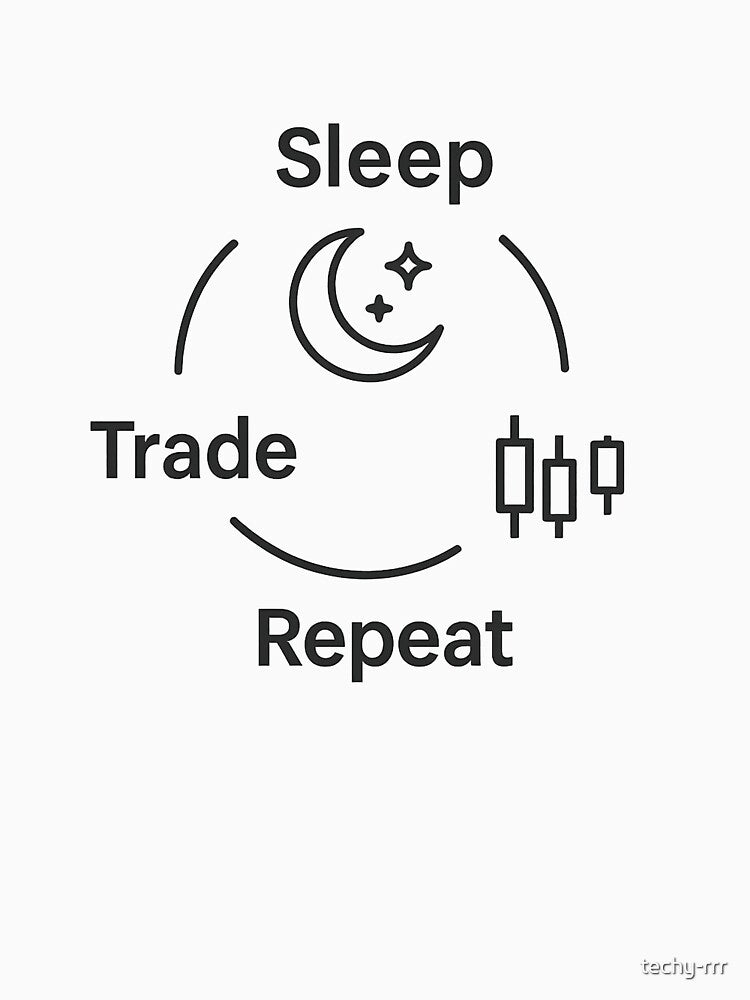 Sleep Trade Repeat by techy-rrr T-Shirts, Hoodie, Sweatshirt | BlankRebels.com (Image 3)