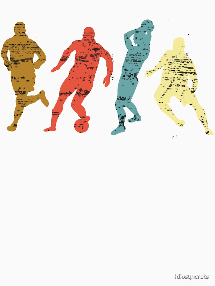 Classic Retro Vintage Style Soccer by Idiosyncrats