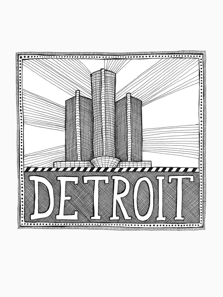 Detroit by Stacey Oldham T-Shirts, Hoodie, Sweatshirt | BlankRebels.com (Image 3)