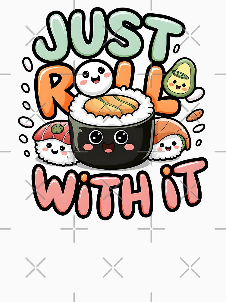 Just Roll With It by Wegetees T-Shirts, Hoodie, Sweatshirt | BlankRebels.com (Image 3)