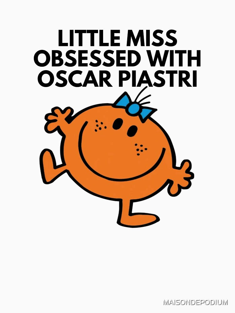 little miss obsessed with oscar piastri by MAISONDEPODIUM T-Shirts, Hoodie, Sweatshirt | BlankRebels.com (Image 3)