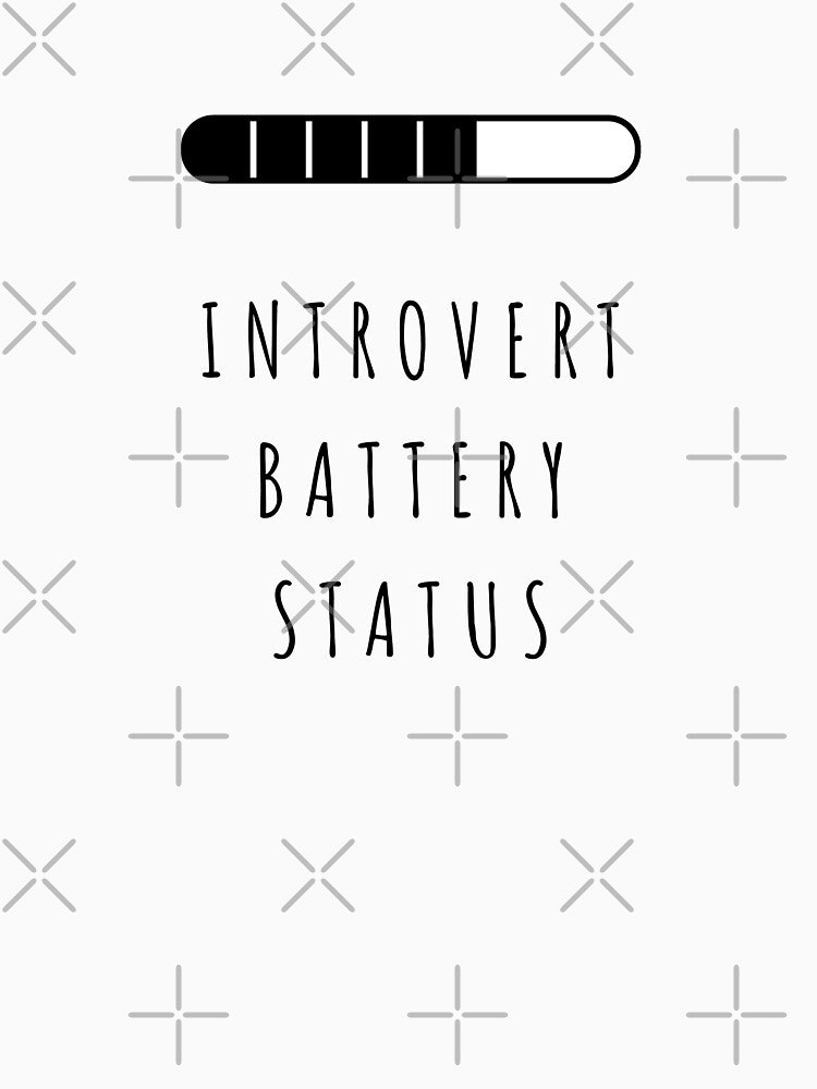Introvert Battery Status (Dark) by fwerky