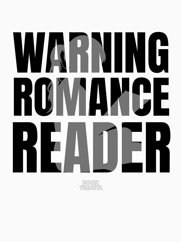 Warning Romance Reader by Booktiqueta T-Shirts, Hoodie, Sweatshirt | BlankRebels.com (Image 3)