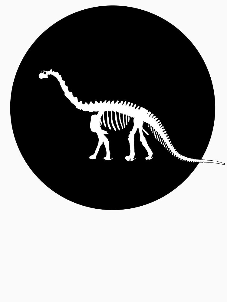 Brontosaurus skeleton by DelirusFurittus T-Shirts, Hoodie, Sweatshirt | BlankRebels.com (Image 3)
