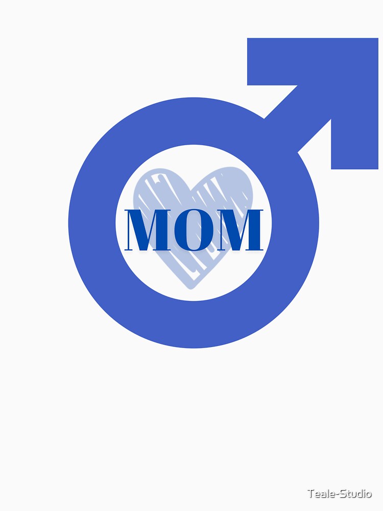 Boy Mom | Proud Mom of Boys Heart Design by Teale-Studio T-Shirts, Hoodie, Sweatshirt | BlankRebels.com (Image 3)