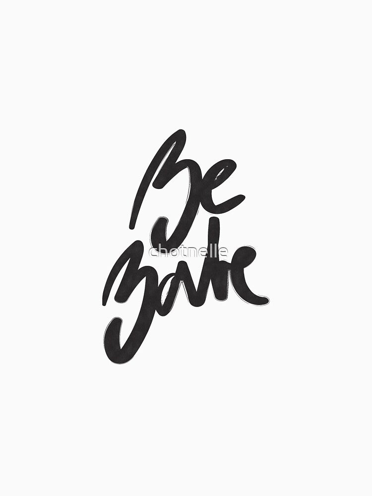 Be Babe Handlettering by chotnelle T-Shirts, Hoodie, Sweatshirt | BlankRebels.com (Image 3)